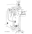 FRESH FOOD SECTION Diagram and Parts List for TFX20SABEWW  General Electric Refrigerator