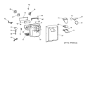 DISPENSER Diagram and Parts List for TFX22CRBEAA  General Electric Refrigerator