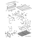 UNIT PARTS Diagram and Parts List for CTZ16EACDRWW  Hotpoint Refrigerator