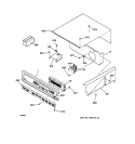 Part Location Diagram of WB26K5072 GE FAN-LOWER