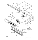 CONTROL PANEL Diagram and Parts List for ZEK737BA2BB  General Electric Wall Oven