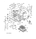 BODY PARTS Diagram and Parts List for JCT910SY1SS  General Electric Wall Oven