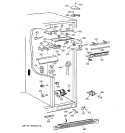 FRESH FOOD SECTION Diagram and Parts List for TPS24BICABS  General Electric Refrigerator