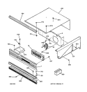 CONTROL PANEL Diagram and Parts List for ZEK757BA2BB  General Electric Wall Oven