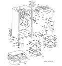 Part Location Diagram of WR32X10044 GE SHELF ENCAP SNAP ON
