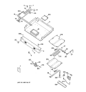Part Location Diagram of WB28K10079 GE TUBE BURNER LEFT FRONT