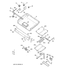 GAS BURNER PARTS Diagram and Parts List for JGBP90MEA3BC  General Electric Range