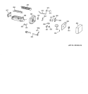 ICEMAKER WR30X0330 Diagram and Parts List for TPG21KRCEWH  General Electric Refrigerator