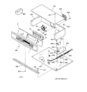 Part Location Diagram of WB36T10203 GE PANEL CONTROL Assembly
