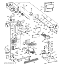 FREEZER SECTION Diagram and Parts List for CSX25MRCEWW  Hotpoint Refrigerator