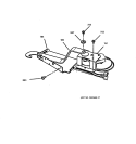 DOOR LOCK Diagram and Parts List for JCKP18BA2BB  General Electric Wall Oven