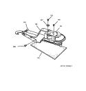 DOOR LOCK Diagram and Parts List for JDP36GV1AD  General Electric Range