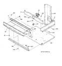 Part Location Diagram of WB34K5241 GE FILLER TRIM SHIELD-BLK