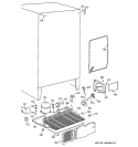 UNIT PARTS Diagram and Parts List for TFG20JABEWW  General Electric Refrigerator