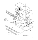 Part Location Diagram of WB18K5534 GE MAIN WIRE HARNESS