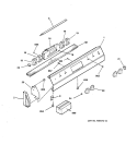 Part Location Diagram of WB36K5420 GE END CAP-LT-BLACK