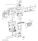 FRESH FOOD SECTION Diagram and Parts List for TFG27PRBEWW  General Electric Refrigerator