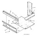 SPACER Diagram and Parts List for JTP27WW2WW  General Electric Wall Oven