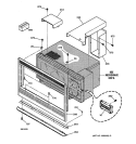 Part Location Diagram of WB18K5627 GE WIRE HARNESS, MAIN