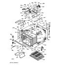 Part Location Diagram of WB34K5233 GE SIDE WIRE COVER