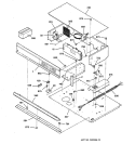 Part Location Diagram of WB27K5213 GE CLOCK/OVEN CONTROL