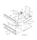 SPACER Diagram and Parts List for JTP44GV1BB  General Electric Wall Oven