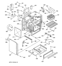 Part Location Diagram of WB15T10029 GE DRAWER HANDLE (BISQUE)