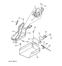 LOCK Diagram and Parts List for JGSP20GET1BB  General Electric Range