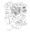 Part Location Diagram of WB34M0006 GE USE GEH WB34M6