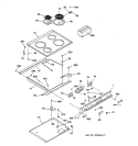 Part Location Diagram of WB18T10127 GE HARNESS WIRE MAIN