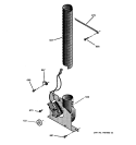 BLOWER Diagram and Parts List for JDP36BW4AD  General Electric Range
