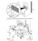 UNIT PARTS Diagram and Parts List for FUF14DADRWH  General Electric Freezer
