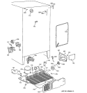 Part Location Diagram of WR57X10026 GE Water Valve and Bracket Assembly