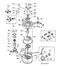 PUMP Diagram and Parts List for GXSF27B00  General Electric Water Softener