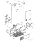 UNIT PARTS Diagram and Parts List for TFS22PPBCBS  General Electric Refrigerator
