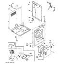 Part Location Diagram of WE01X1213 GE CLIP GROUND