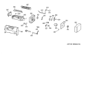 ICEMAKER WR30X0331 Diagram and Parts List for MSK28PFBEAA  General Electric Refrigerator