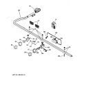 MANIFOLD & CONTROLS Diagram and Parts List for ZGU36L4RYSS  General Electric Cooktop