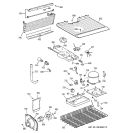 UNIT PARTS Diagram and Parts List for CTT18EABBRAA  Hotpoint Refrigerator