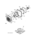 DOOR LOCK & FAN Diagram and Parts List for JB940AB1AA  General Electric Range