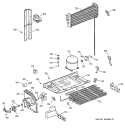 UNIT PARTS Diagram and Parts List for CTX21GACBRAA  Hotpoint Refrigerator