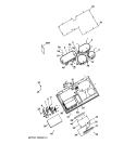 COOKTOP Diagram and Parts List for ZEU36WMRA2BG  General Electric Cooktop