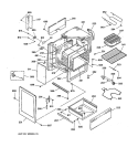 BODY & DRAWER PARTS Diagram and Parts List for RB756GT5WW  Hotpoint Range