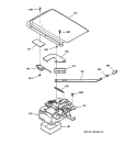 DOOR LOCK Diagram and Parts List for RB756GT5WW  Hotpoint Range