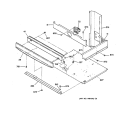 CENTER SPACER Diagram and Parts List for JT950CA2CC  General Electric Wall Oven