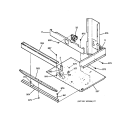 CENTER SPACER Diagram and Parts List for ZET757BA2BB  General Electric Wall Oven