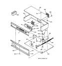 Part Location Diagram of WB36T10436 GE PANEL CONTROL Assembly (MON-