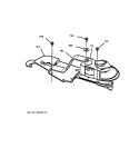 DOOR LOCK Diagram and Parts List for JTP85BA2BB  General Electric Microwave Oven Combo