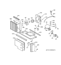 UNIT PARTS Diagram and Parts List for ZISW36DCA  General Electric Refrigerator