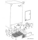 UNIT PARTS Diagram and Parts List for TFT22JWDAAA  General Electric Refrigerator